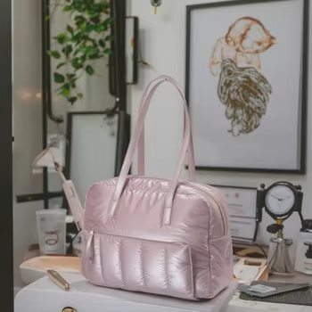 کیف دستی پارچه ای پایین 3 عدد در هر مجموعه ظرفیت لپ تاپ با ظرفیت بالا و کیف سایز کوچک